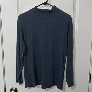 Eddie Bauer Gray Long Sleeve Shirt Size Medium